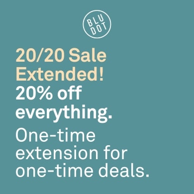 20/20 Sale Extended! 20% off everything. One-time extension for one-time deals.