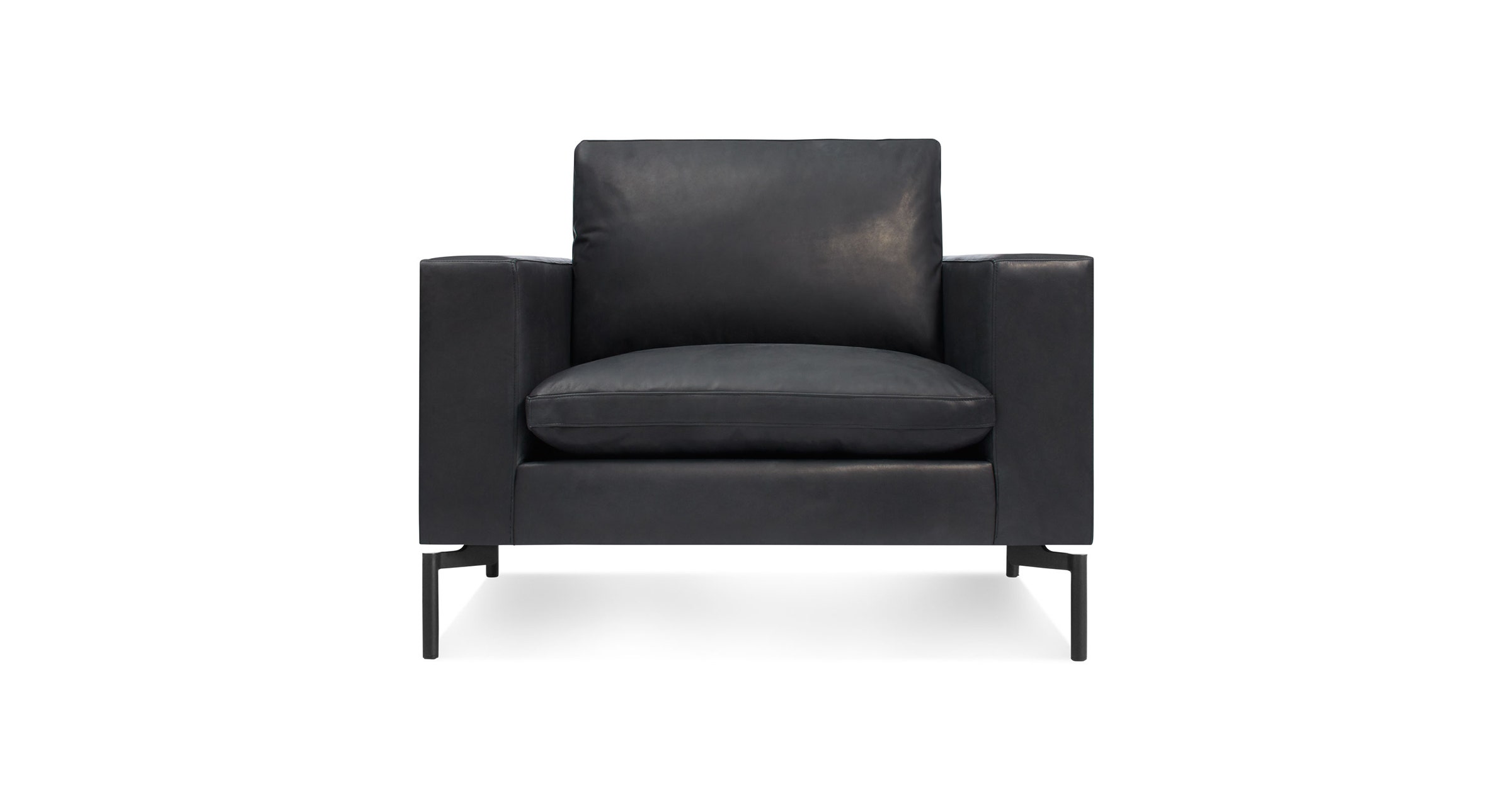 New Standard Leather Lounge Chair