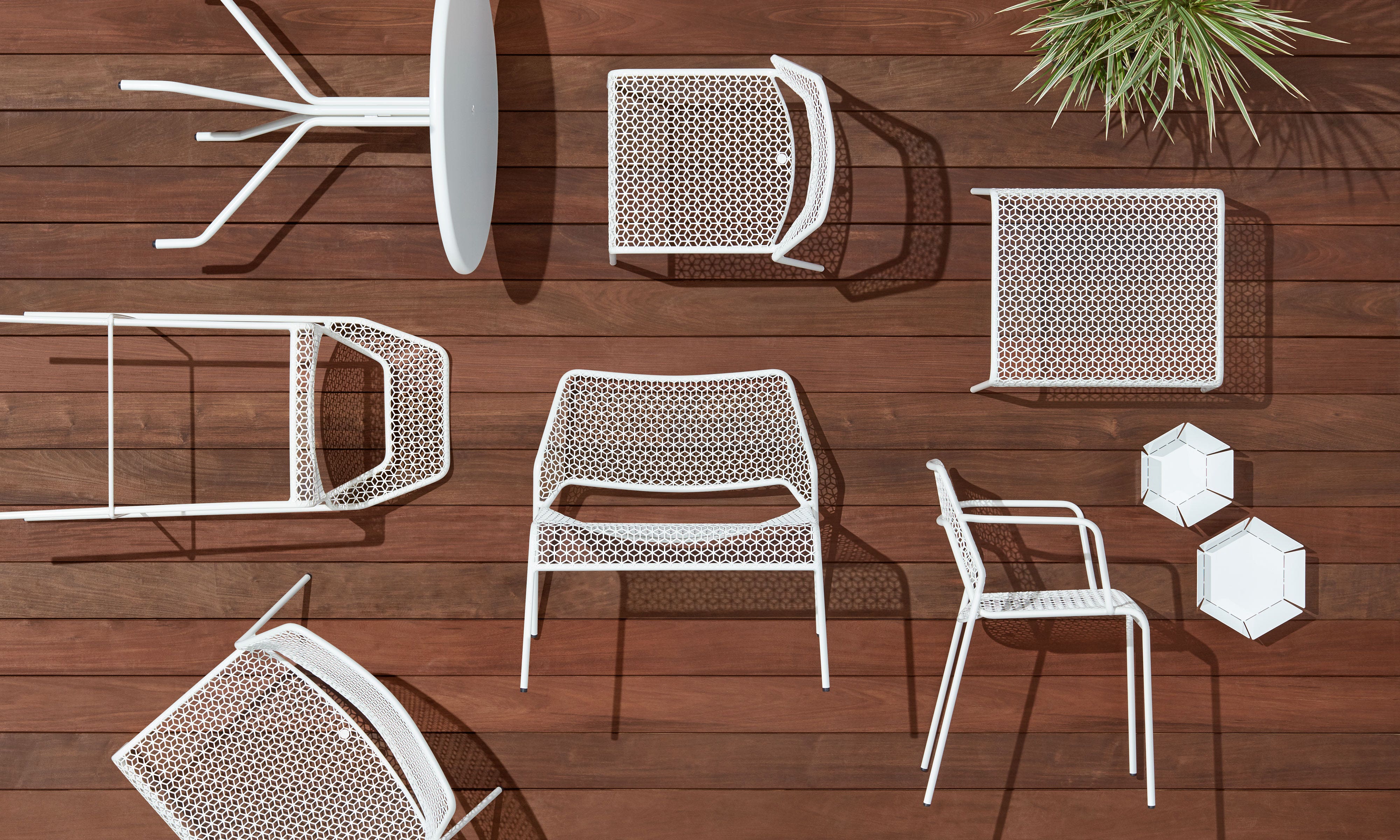 Hot Mesh Counter Stool