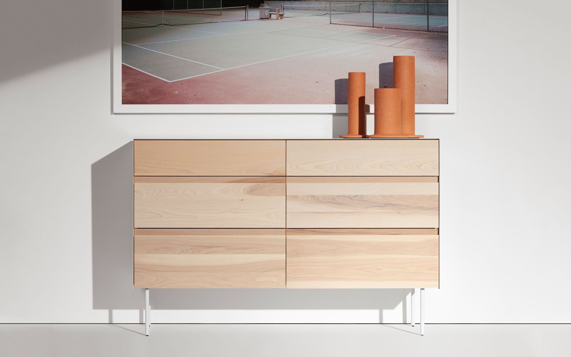Clad 6 Drawer Dresser