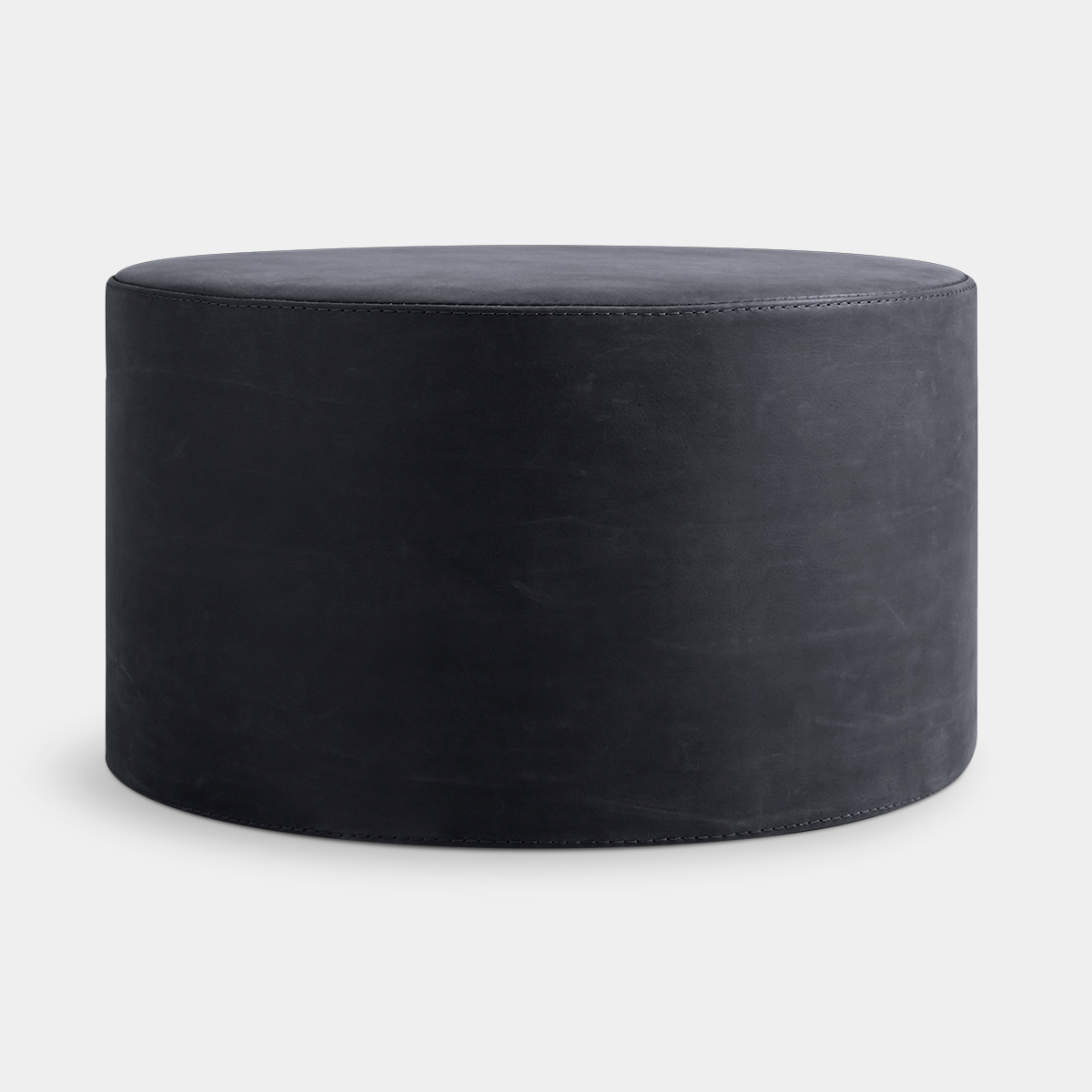 bumper large leather ottoman